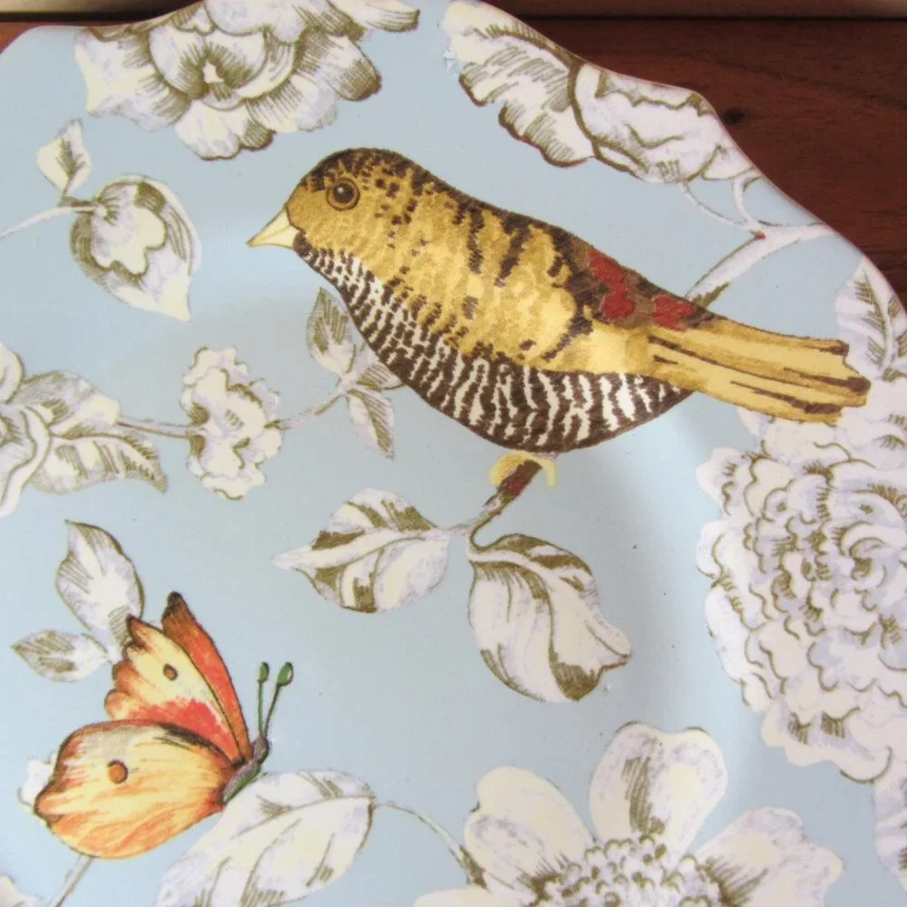 3 for $60 - pier 1 plate elenore bird NWT (W4273)